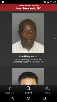 Sex Offenders android App screenshot 4